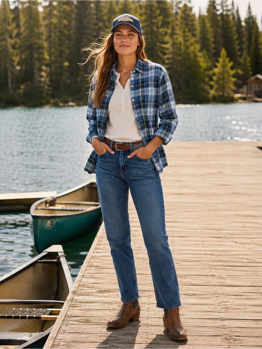 L.L. Bean Flannel Plaid Shirt